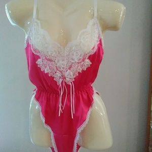 COPY - Luscious Laces teddy, regular and plus sizes, NWOT